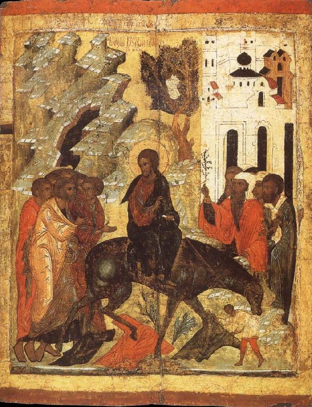 The Entry into Jerusalem, unknow artist